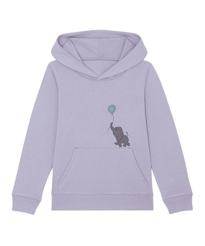 Organic Cotton Kids Hoodie Elephant