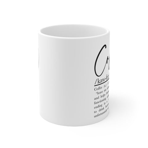 Jola Coffee Mug - Jola Heart Amusing Definition White Mug for Coffee Lovers