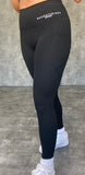 Jola Ribbed leggings with pocket