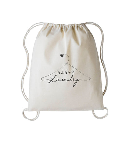 Baby's Laundry Personalised Drawstring bag