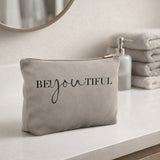 Velvet make up bag