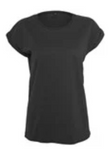 Cotton Cuffed T Shirt Carry Love Forward - 20% donation to East Cheshire Hospice