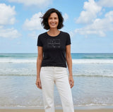 Cotton Cuffed T Shirt Carry Love Forward - 20% donation to East Cheshire Hospice