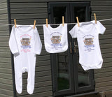 Personalised Noah's Ark Gift set - FREE MUSLIN