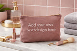 Velvet make up bag