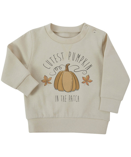Cutest Pumpkin Organic Toddler Sweatshirt