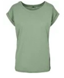 Cotton Cuffed T Shirt Carry Love Forward - 20% donation to East Cheshire Hospice