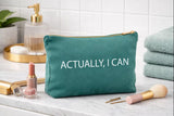 Velvet make up bag