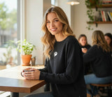 Black heart So Soft Cotton Sweatshirt