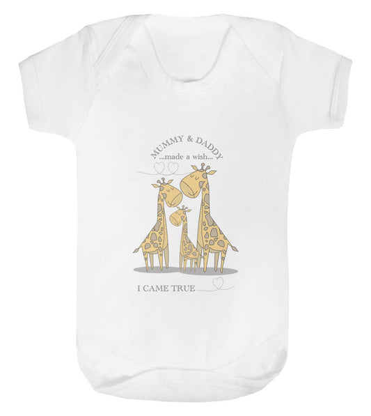 Giraffe Wish Baby vest