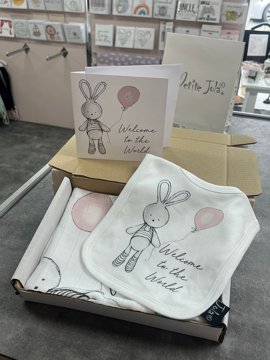 Pink Girl Balloon Gift Set