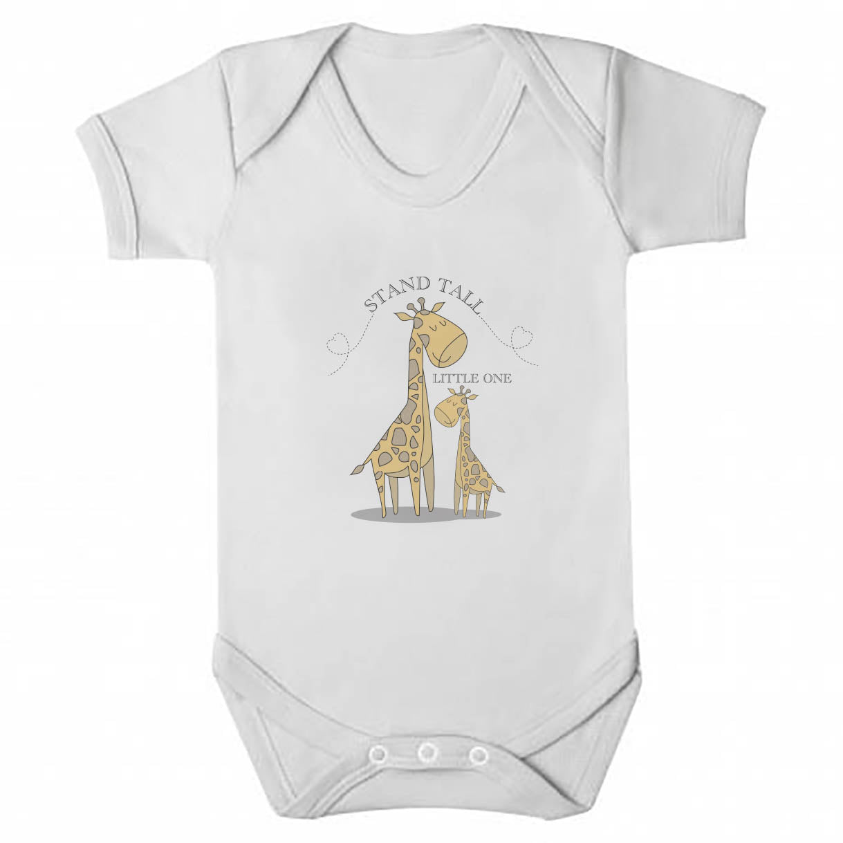 Giraffe stand tall Baby vest