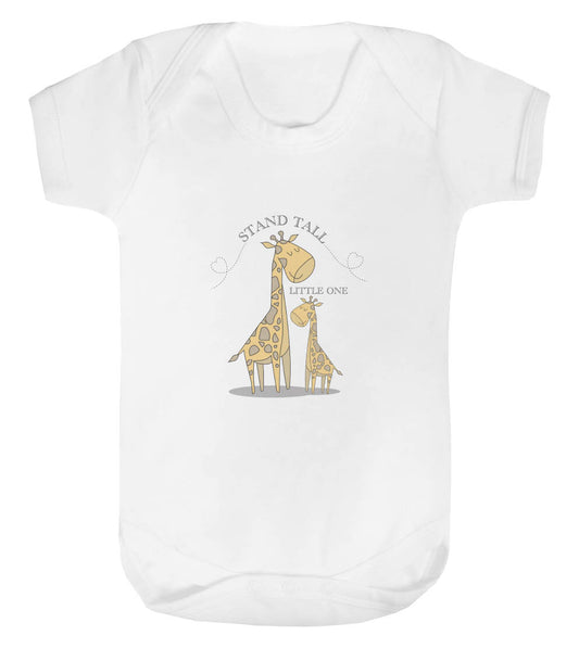Giraffe stand tall Baby vest