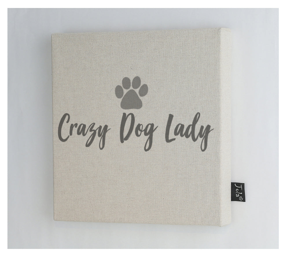 Crazy dog lady Canvas