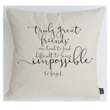 Truly Great friends cushion 17