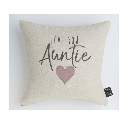 Love you Auntie cushion