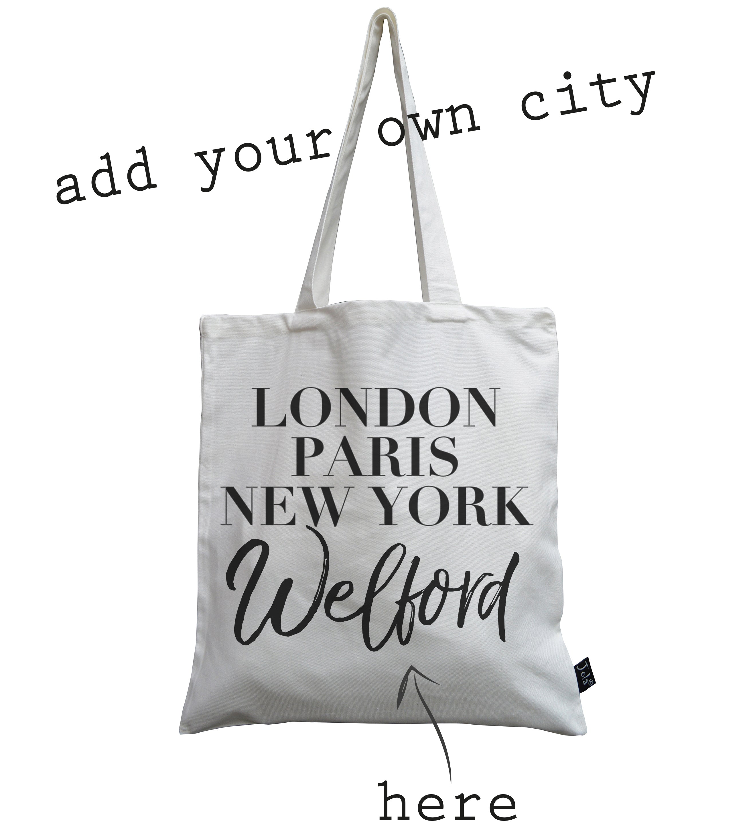 Vogue canvas tote bag on sale
