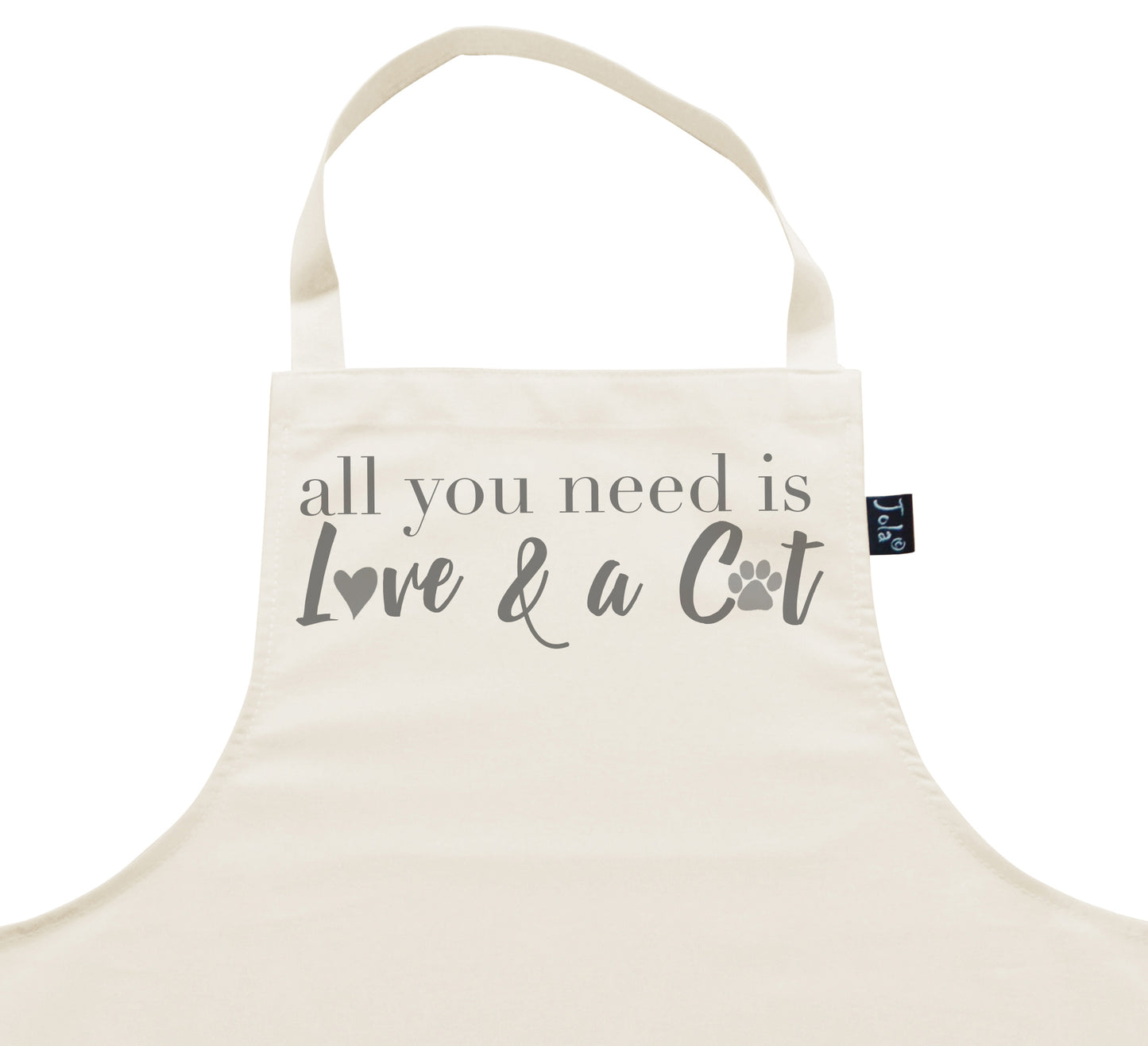 Apron all you need is love and a cat