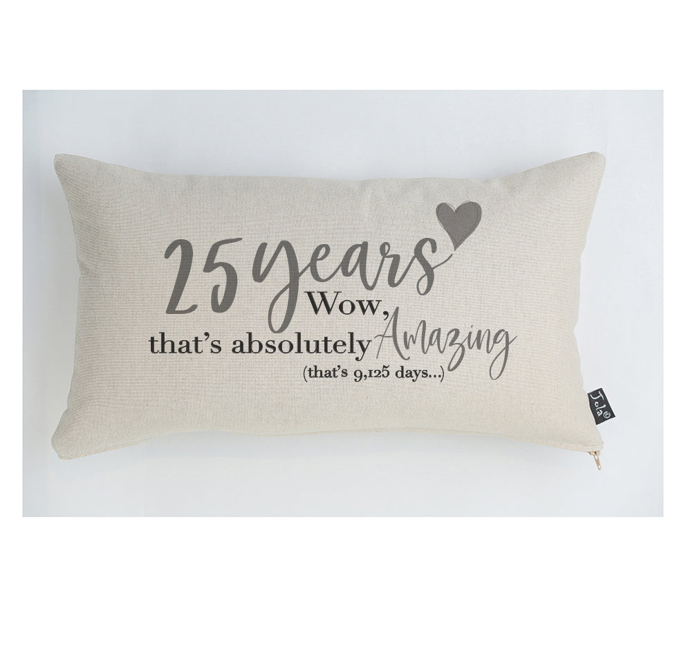 25 years Anniversary Cushion