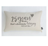 25 years Anniversary Cushion