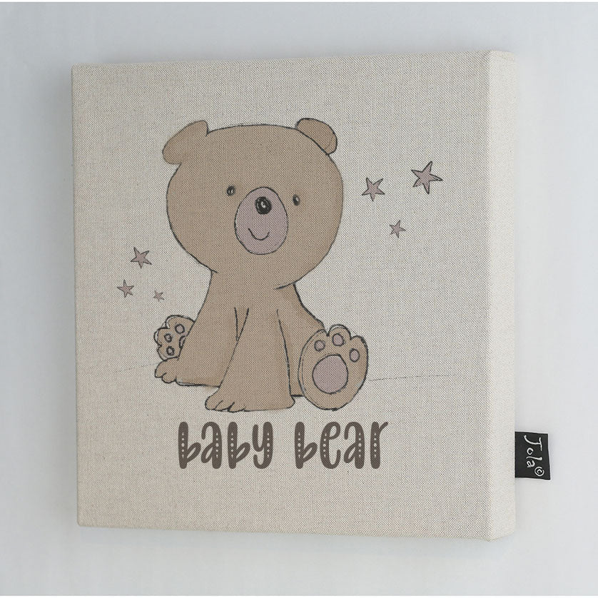Baby Bear canvas frame