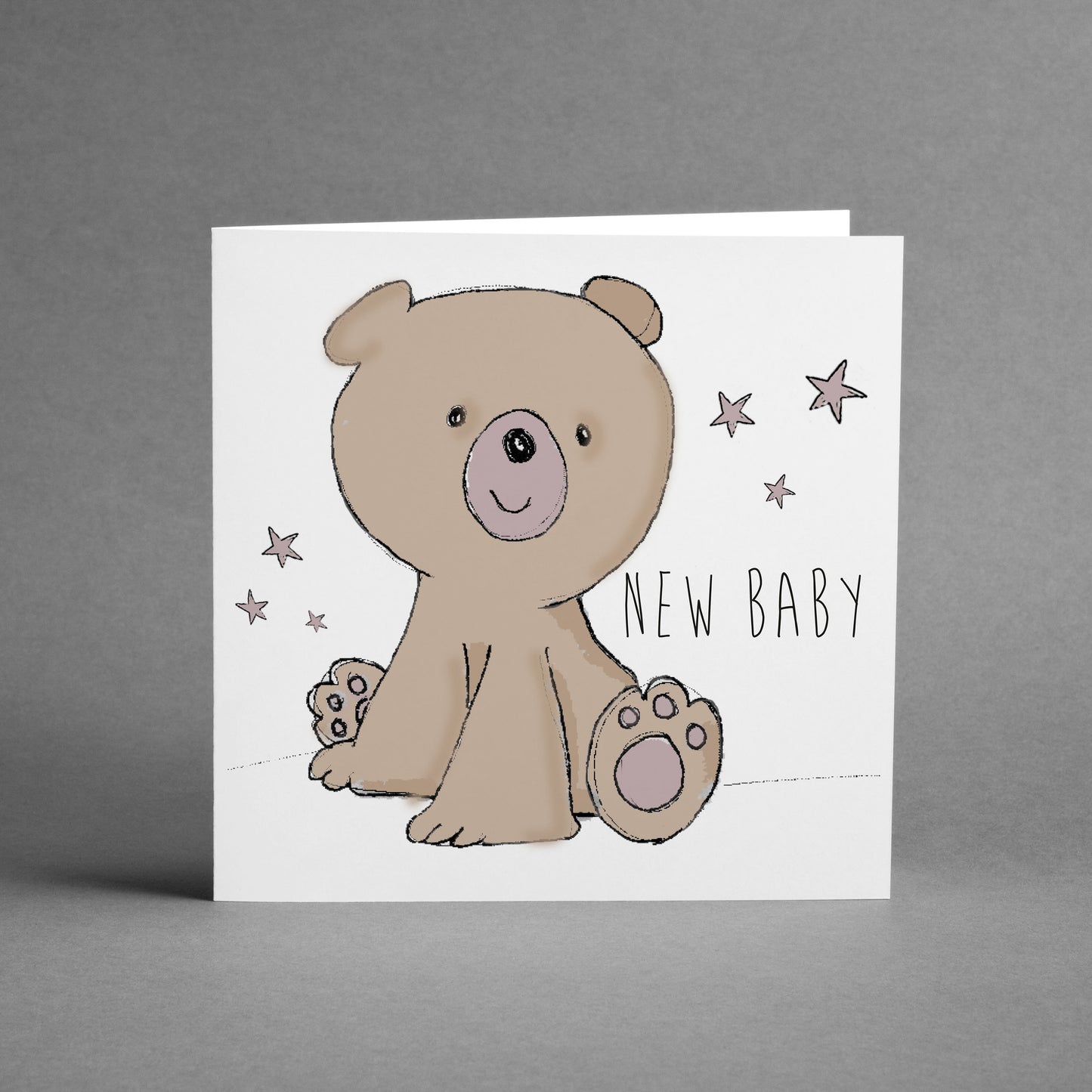 Baby Bear square card