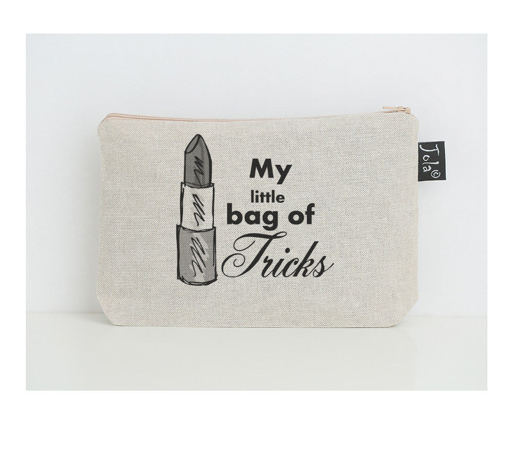 My little Bag of Tricks small make up bag