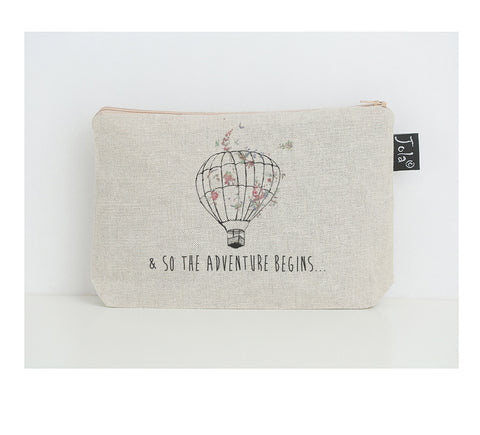 Balloon Adventure small make up bag