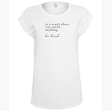 Cotton Cuffed T Shirt Braver
