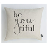 BeYouTiful grey Cushion