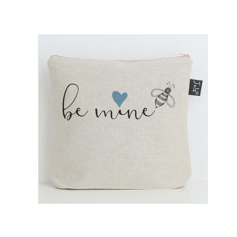Bee mine blue heart Wash Bag