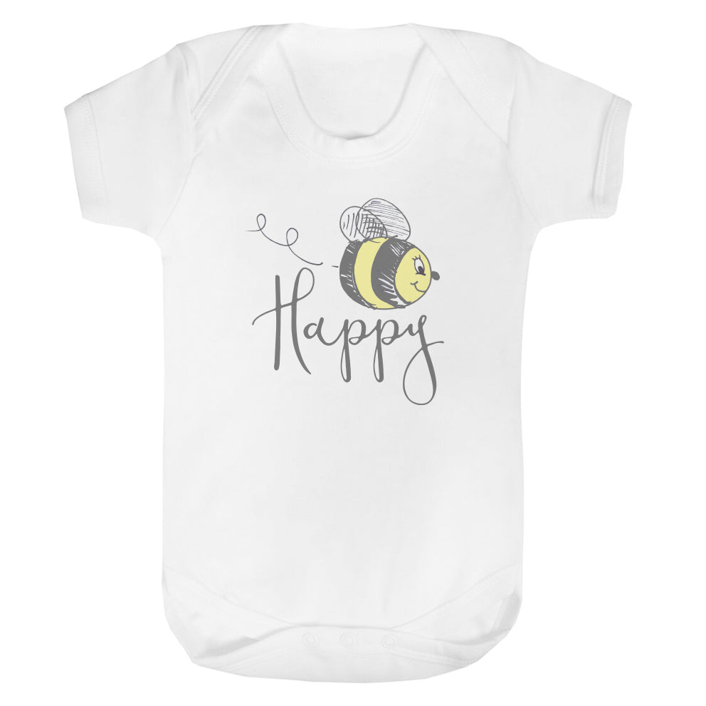Bee Happy baby vest