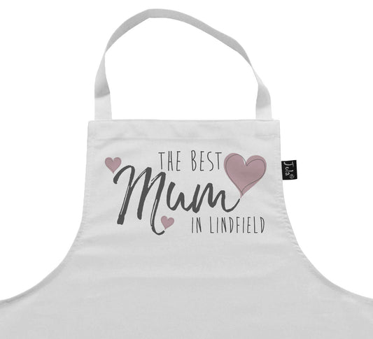 The Best Mum Personalised apron
