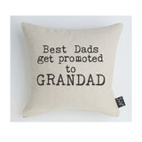 Best Dads get promoted cushion