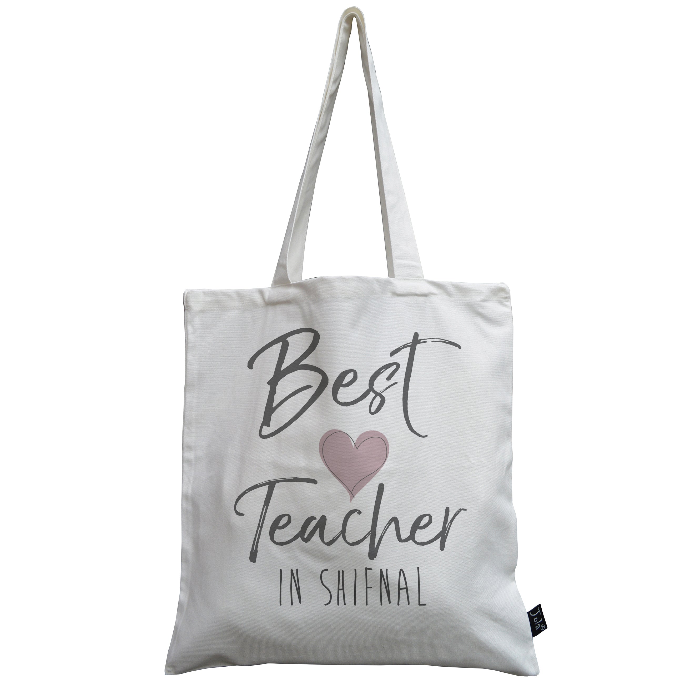 Personalised Best Teacher City Canvas Bag Jola Designs