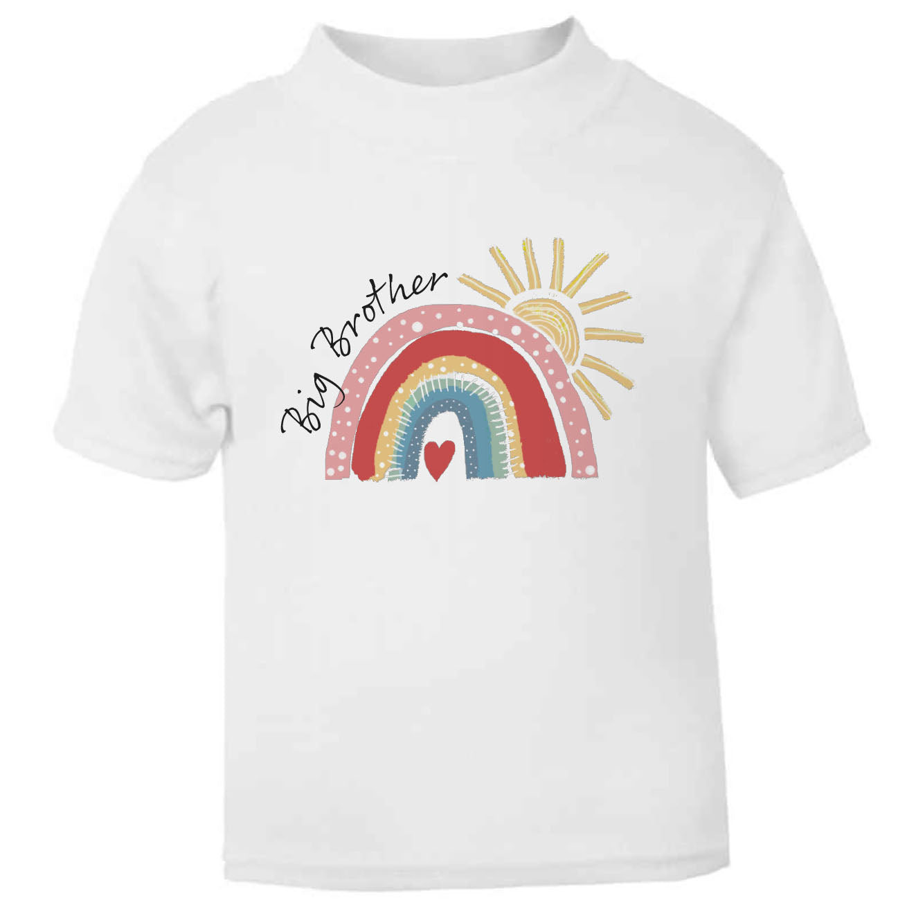 Big Brother Rainbow Toddler T Shirt
