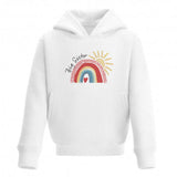 Little Sister Rainbow Toddler Hoodie