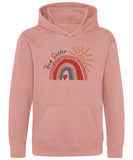 Big Sister Rainbow Toddler Hoodie