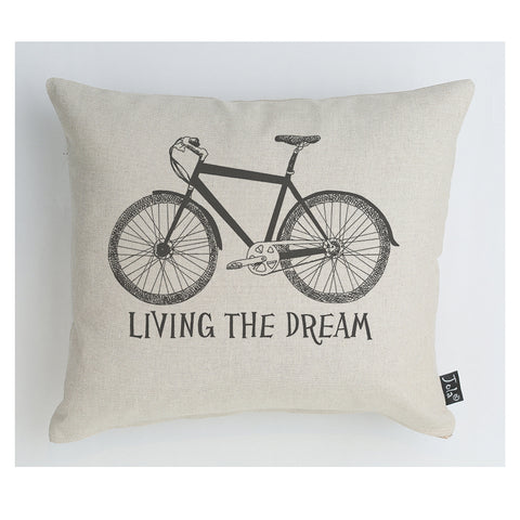 Living the Dream Bike cushion