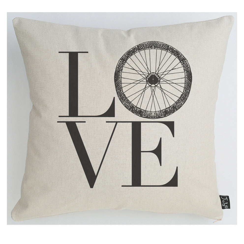 Love Bike Wheel cushion