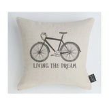 Living the Dream Bike cushion