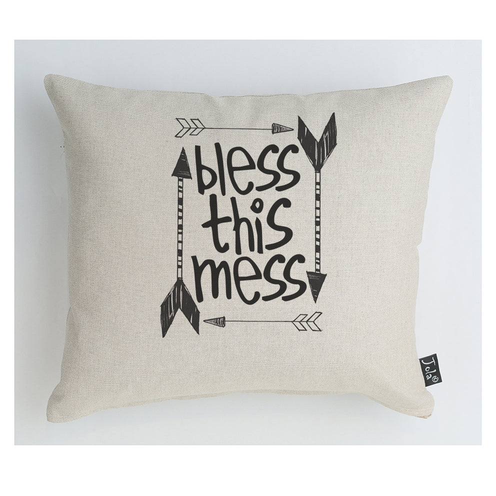 Bless This Mess cushion - Jola Designs