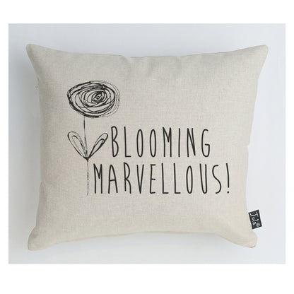 Blooming Marvellous Flower Cushion