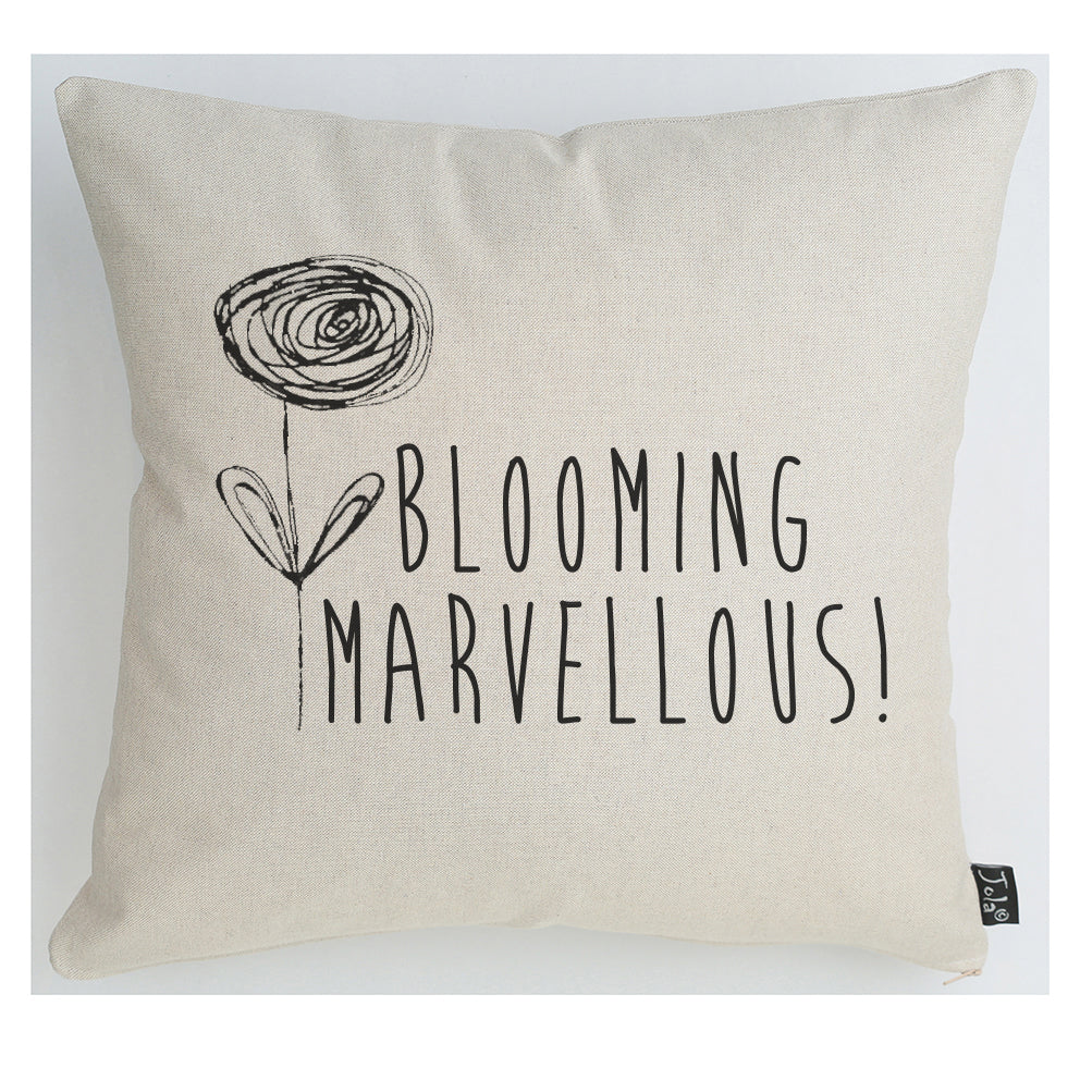 Blooming Marvellous Flower Cushion