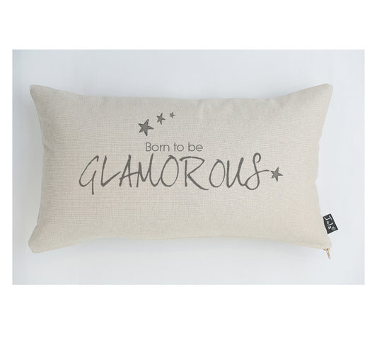 Born to be glamorous cushion - Jola Designs