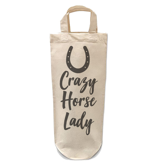 Crazy Horse Lady Bottle Bag