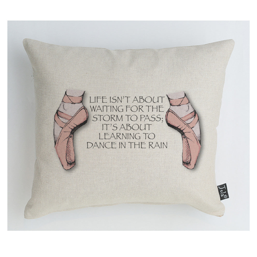 Ballet Shoes Dance Cushion