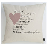 Braver Heart Cushion