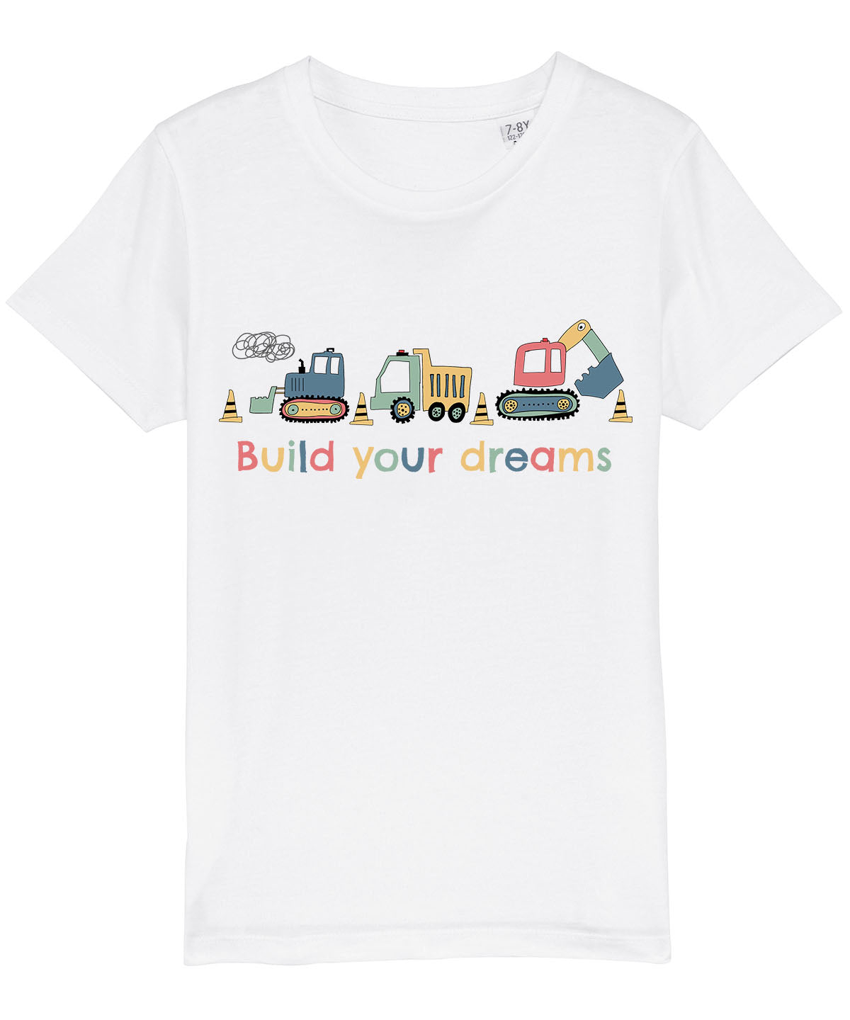 Build your Dreams Organic Cotton Toddler T Shirt