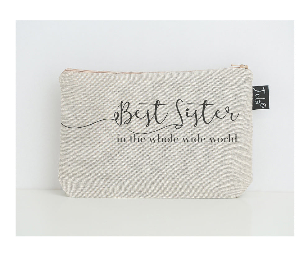 Best Sister small make up bag